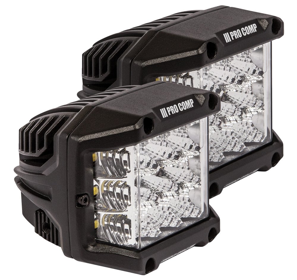 Pro Comp 75-watt Wide Angle Cube Led Lights (76411P)