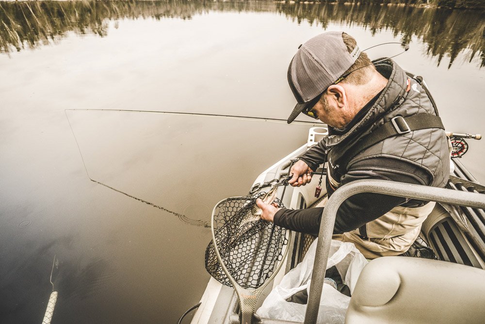 Fly-Fishing takes patience as the Northern Pike like to hide