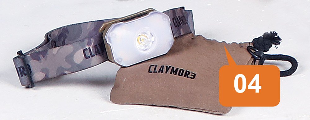 outdoor equipment Claymore Heady2 Rechargeable Headlamp