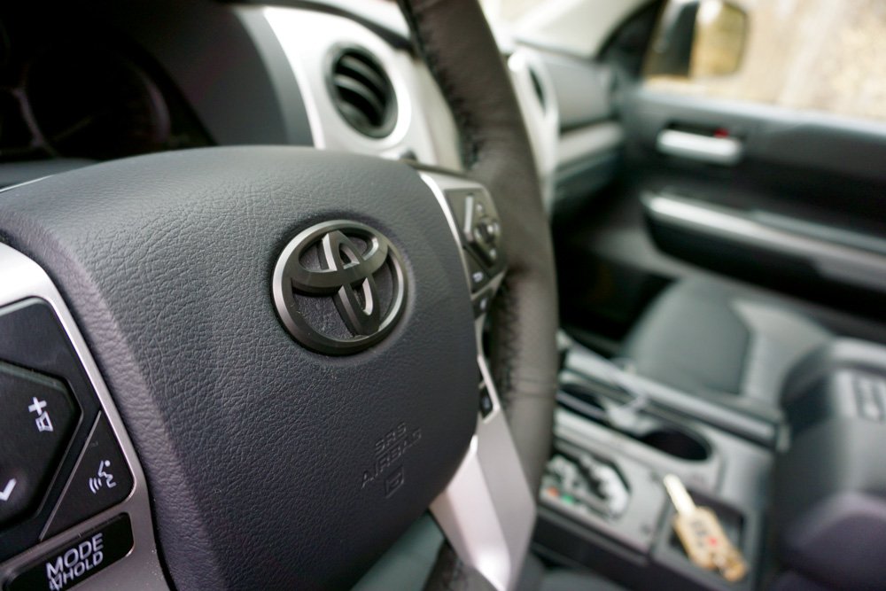 Toyota steering wheel