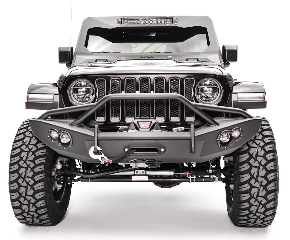 Vehicle Accessories: Fab Fours Lifestyle Winch Bumper 