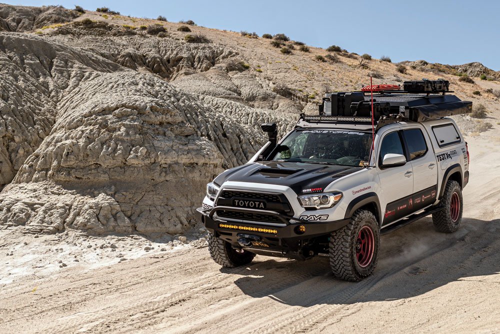 This Tacoma is the perfect family vehicle for the outdoors