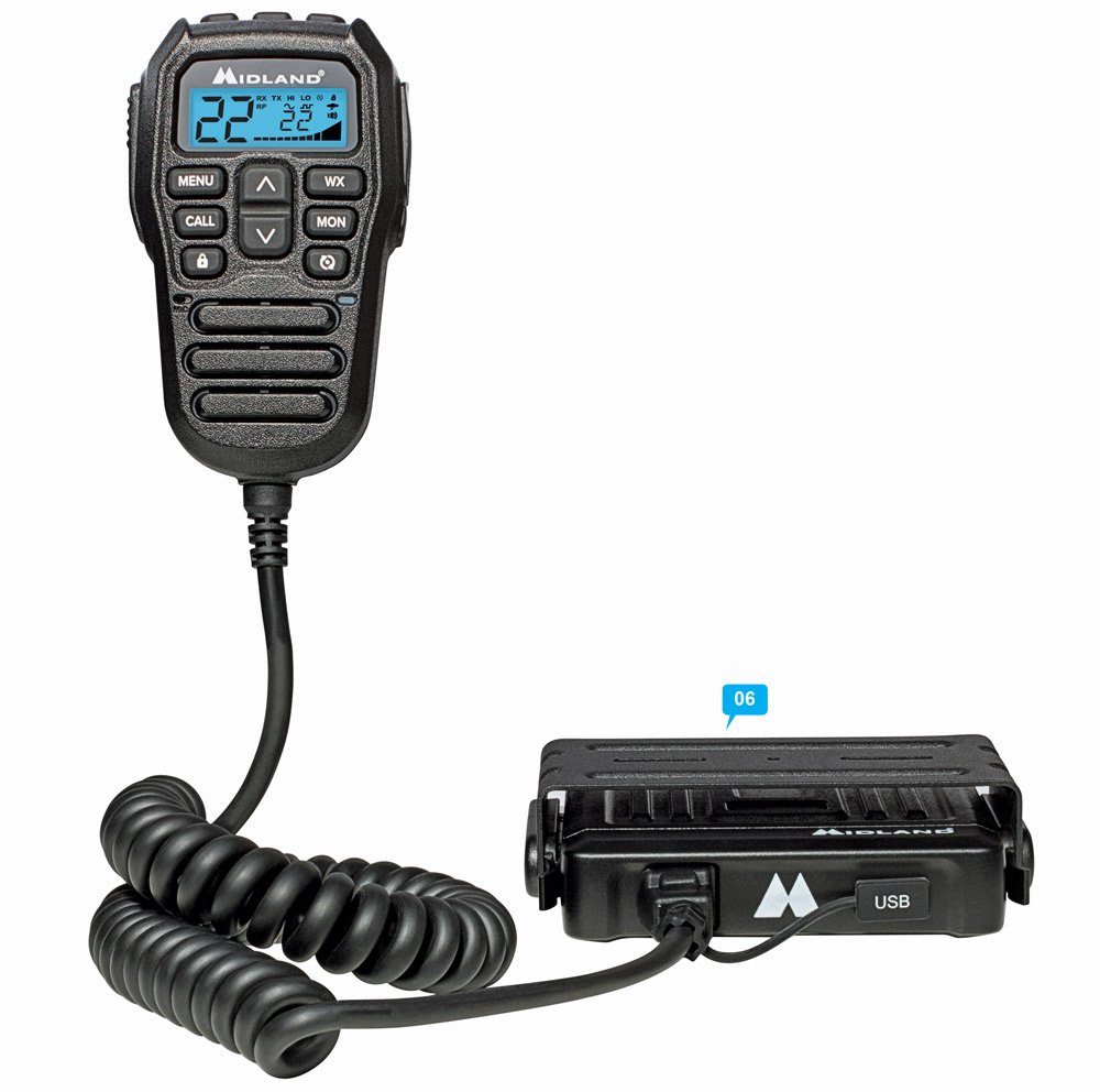 Midland MXT275 Micromobile Two-Way Radio off-road essentials