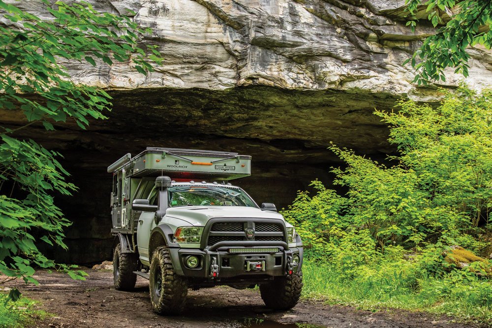 AEV Prospector XL with Four Wheel Camper