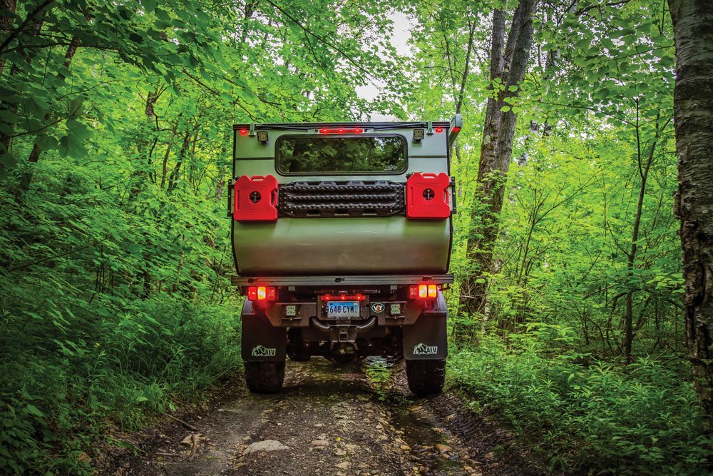 RottoPax and Maxtrax mount on the camper