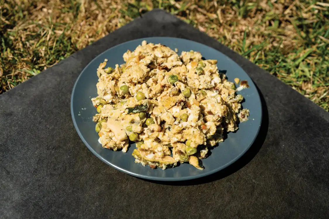 Market Scrambler ready to eat