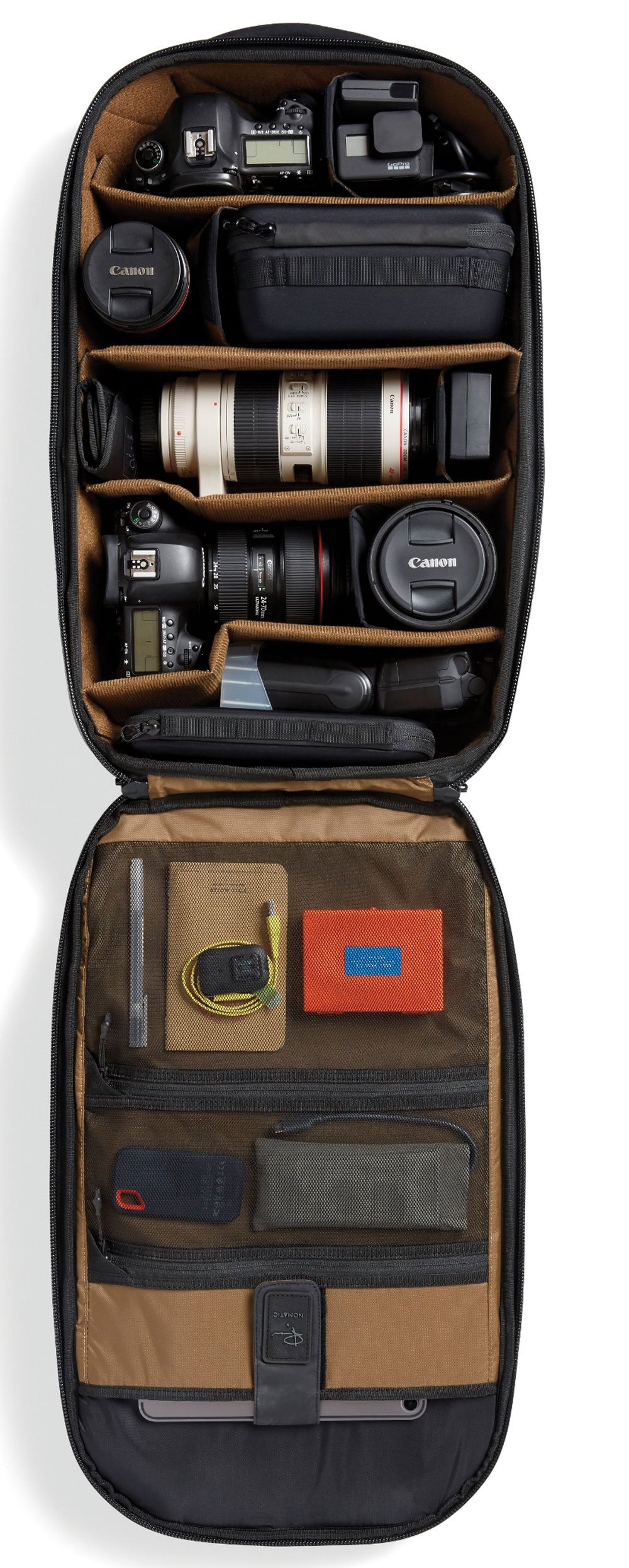 Photography gear storage bag