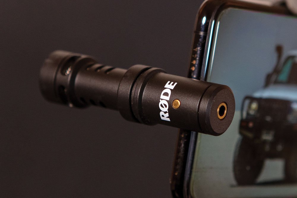 The Rode VideoMic Me-L will help isolate your subject while reducing peripheral noise