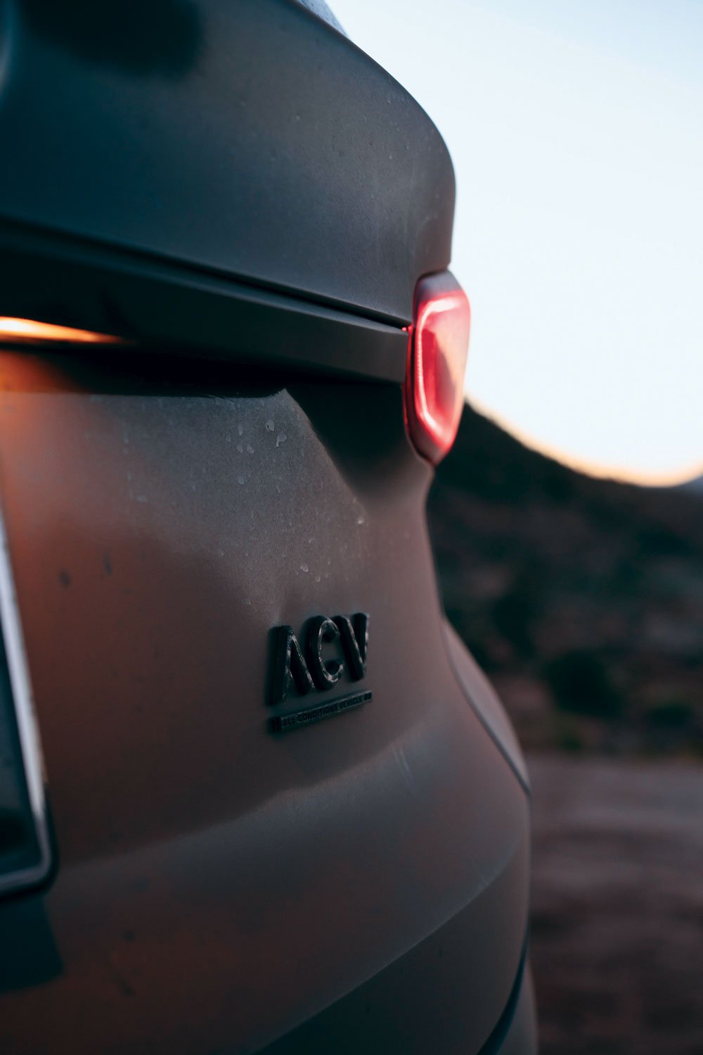 Hyundai Santa Fe badged as the ACV (All-Conditions Vehicle)