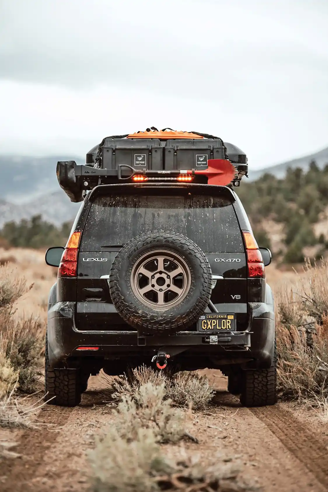 Lexus GX loaded with off-road accessories