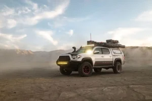 This Toyota Tacoma is the perfect home away from home