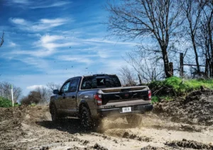 9.8 inches of ground clearance helps with maneuverability