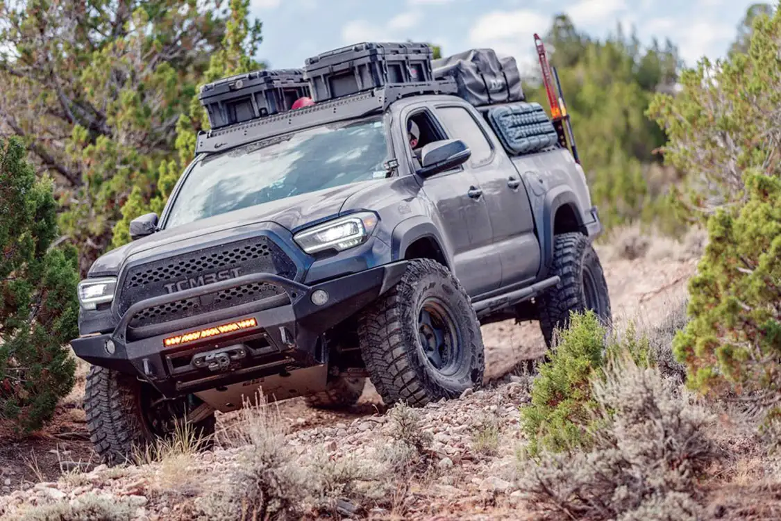 Tacomabeast and Tread Lightly collaborated on a meet-up at Four Peaks Wilderness Area