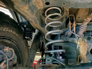 Installing the new Load-Leveling springs