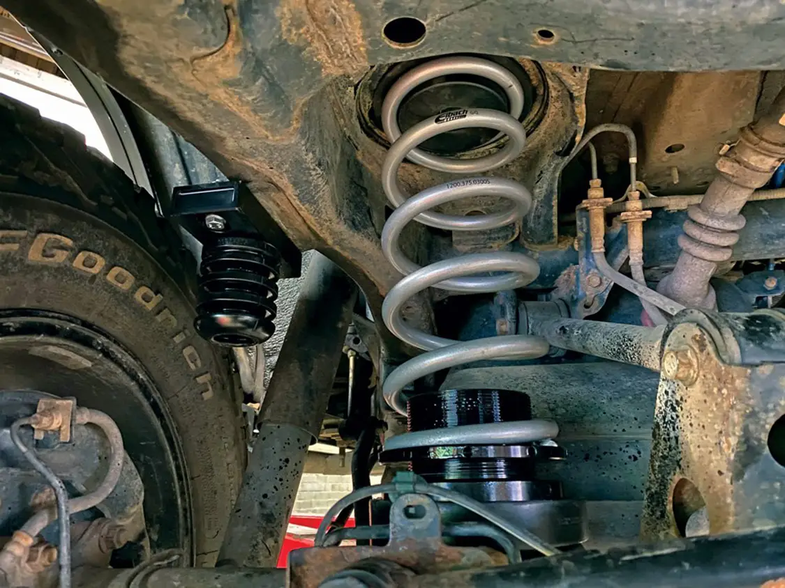 Installing the new Load-Leveling springs