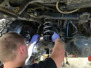 J&J Motors installs the new springs