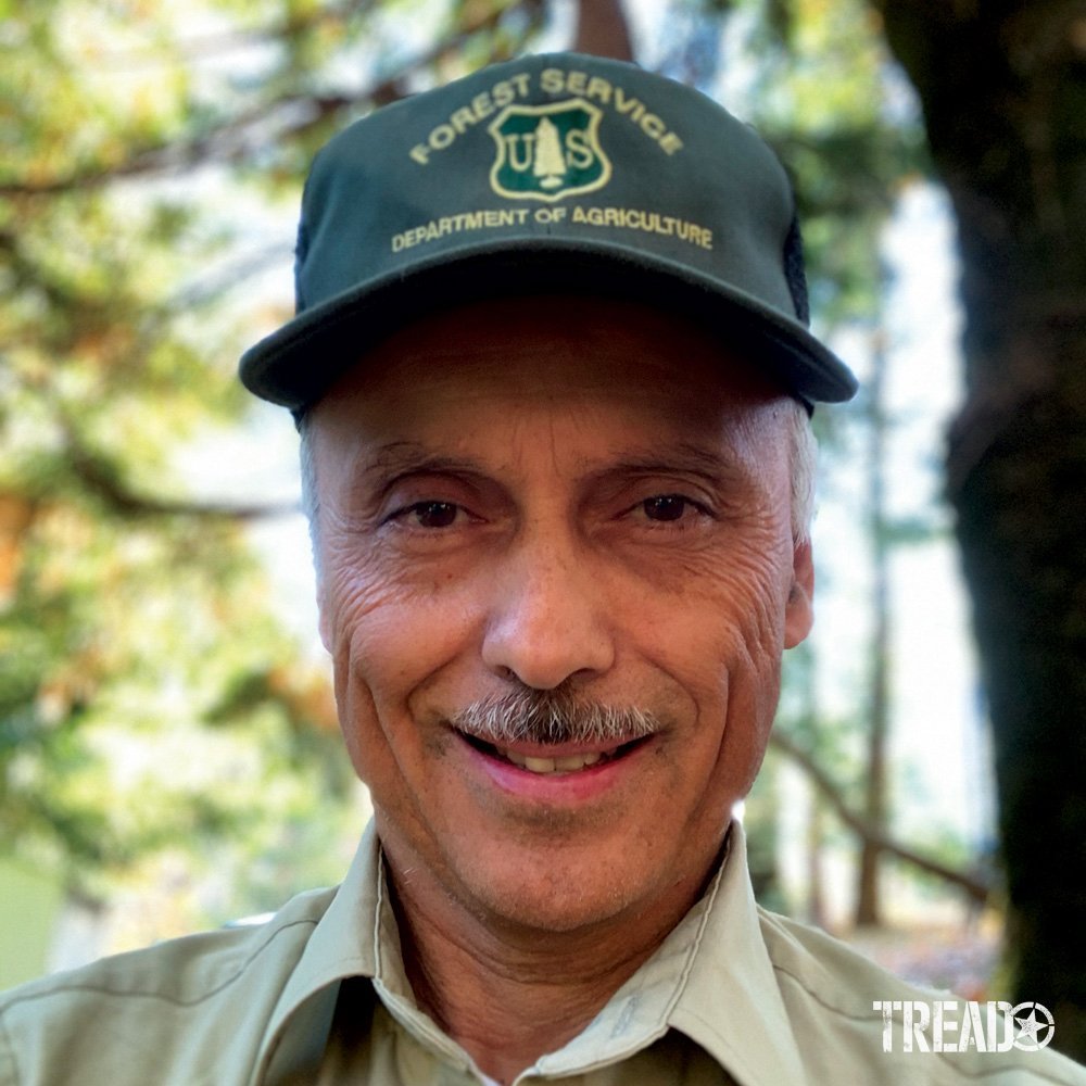 Photo of Joe Chavez, of Tahoe National Forest, in his uniform.