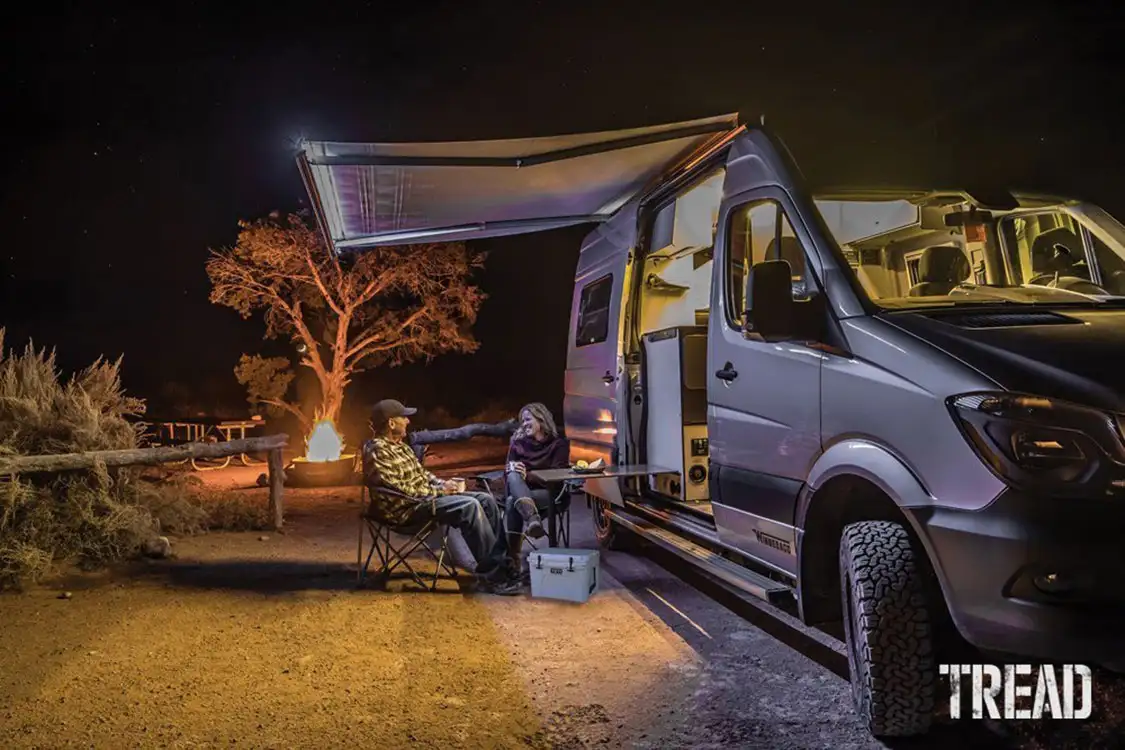 Off-road Sprinter van