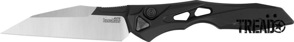 New 2021 Kershaw Launch 13 (7650) foldable knife with angular black handle