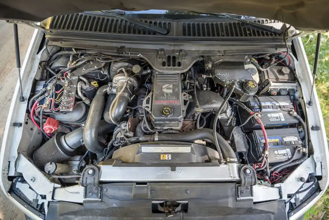 6.7L Cummins turbo diesel engine
