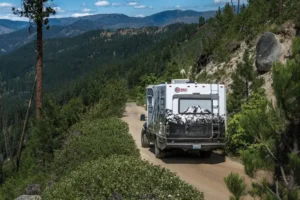 This RV is able to access most remote places