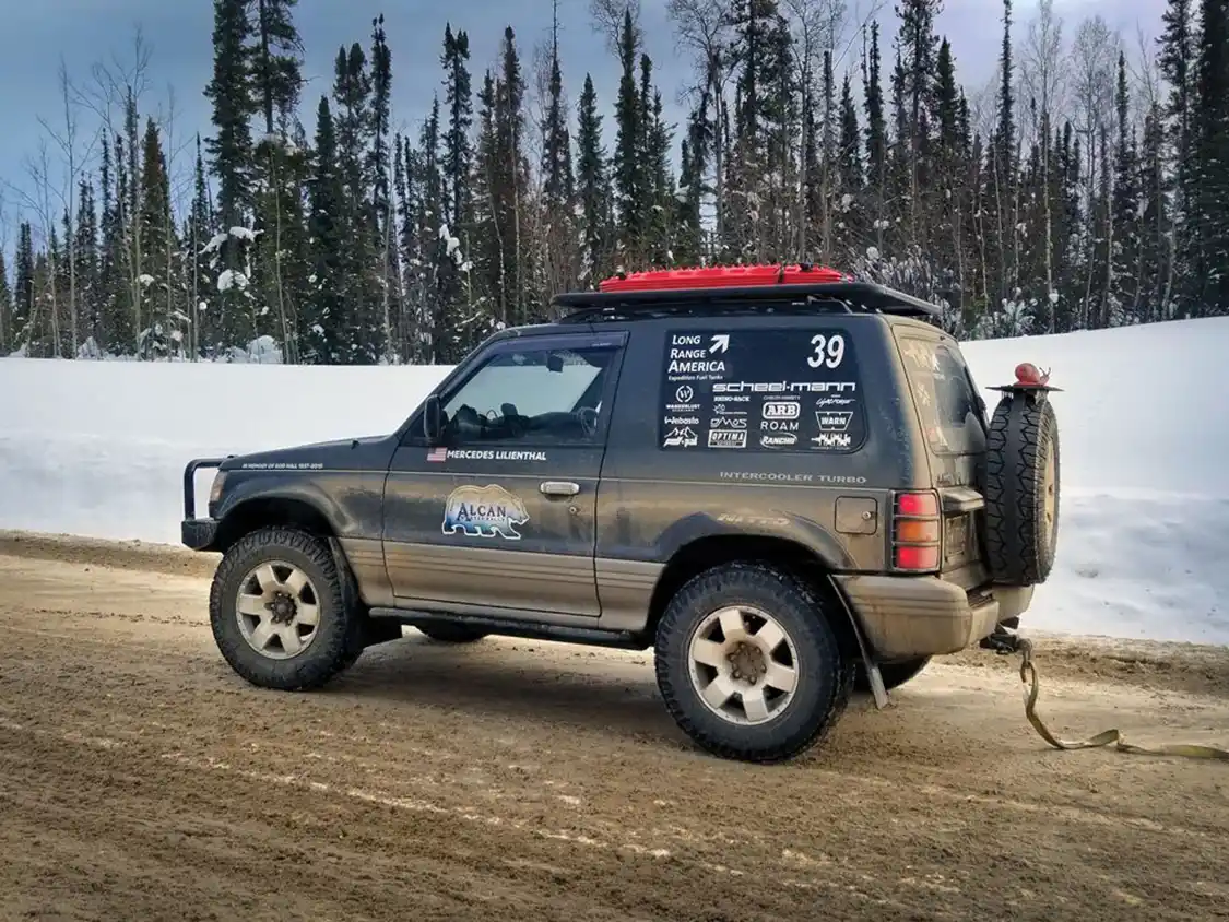 Recovery gear was used multiple times during the rally