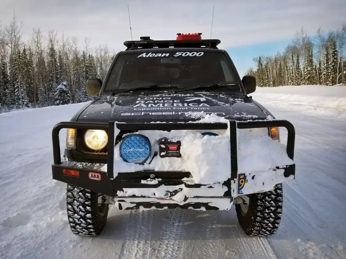 Sail your Pajero into the ditch