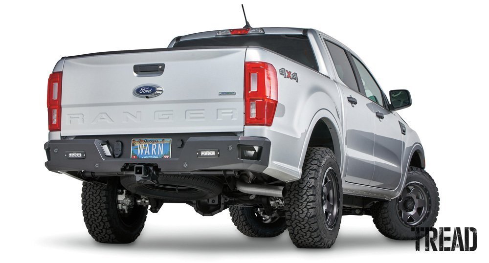 Warn/Ascent Rear Bumper for ’20 Ford Ranger 