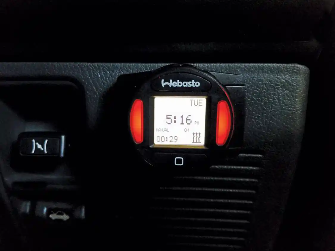 Installing a block heater