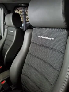 Scheel-mann Vario F heated seats are supportive and alleviate fatigue