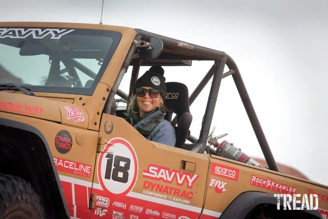 No matter what trail Jessi Combs was on, she was always smiling