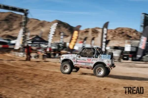 Turner leaves the start/finish line on KOH race day