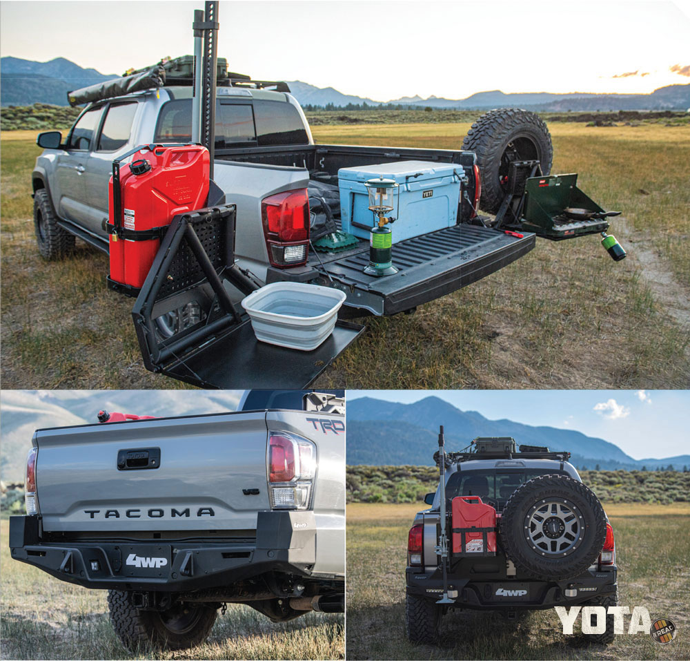 4 Wheel Parts Factory / Tacoma Rear Bumper + Swingout Accessory Gate 