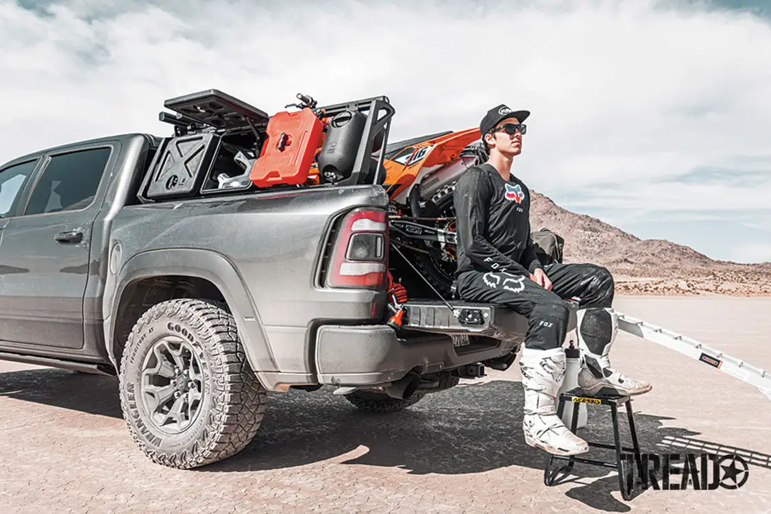 The Active Cargo System allows truck owners the ability to haul their motorcycle