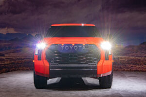 2022 Toyota Tundra TRD Pro in Solar Octane orange