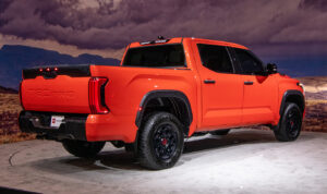 2022 Toyota Tundra TRD Pro in Solar Octane orange