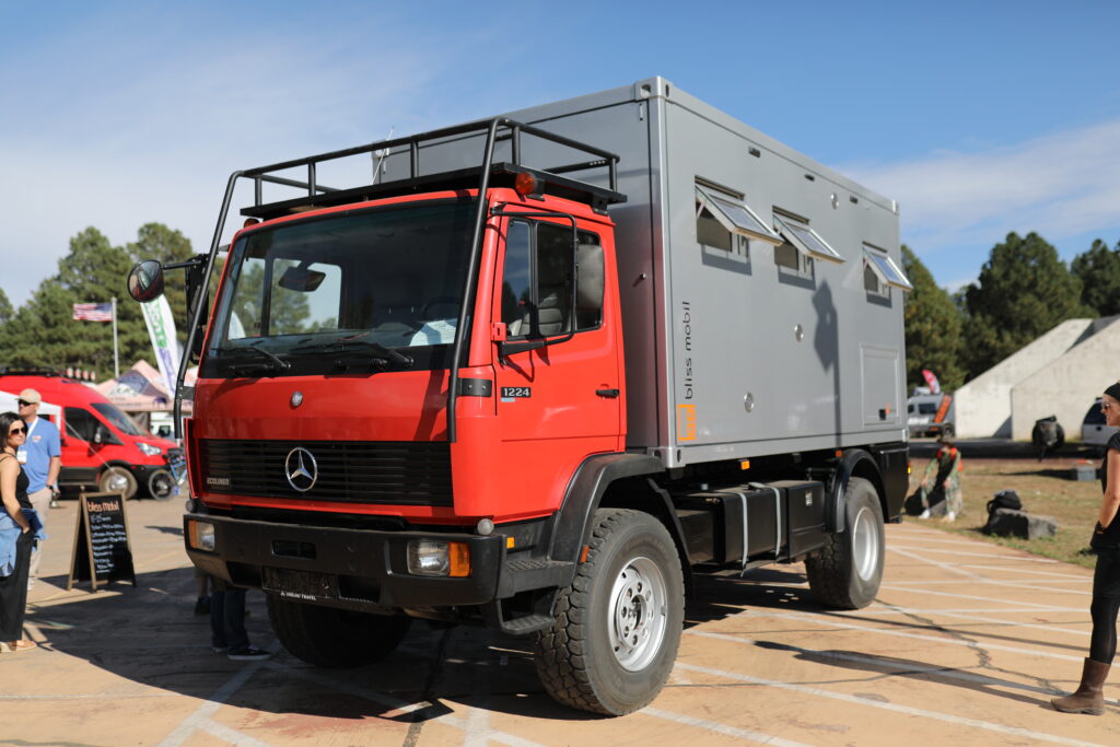 Bliss Expedition vehicle at Overland Expo West 2021