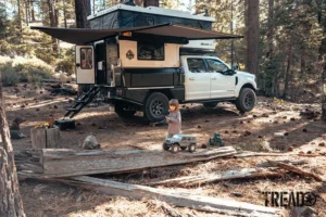 The Axial remote truck provides plenty of entertainment for the kids