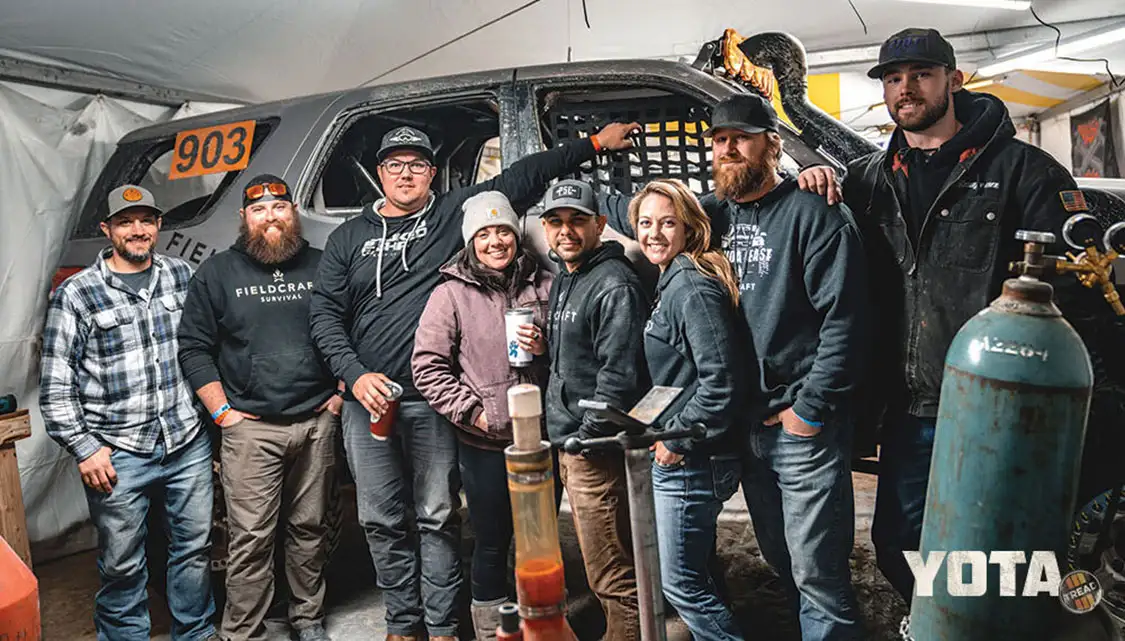 Derek Miller, Mike Hernandez and their crew