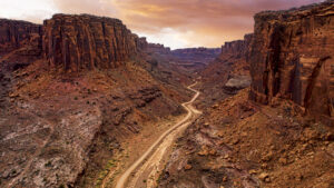Moab Long Canyon Trail off-road destination.