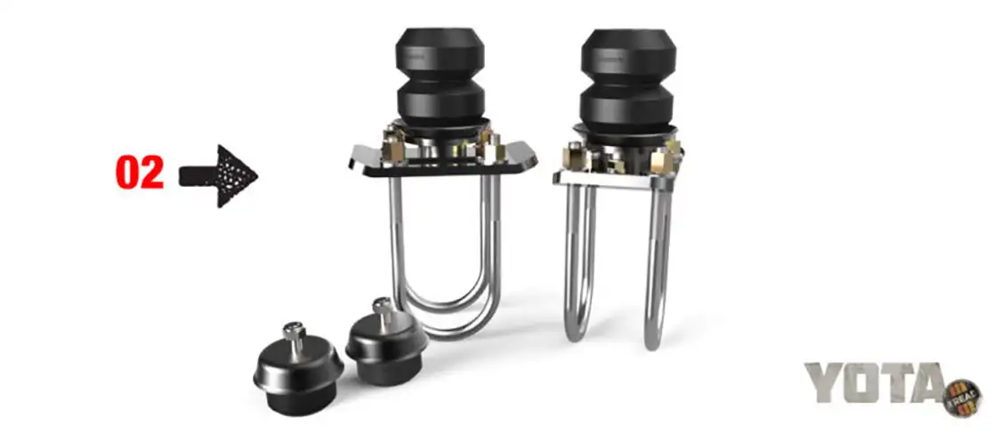 Timbren Active Off-Road Bumpstops for Toyota Tacoma