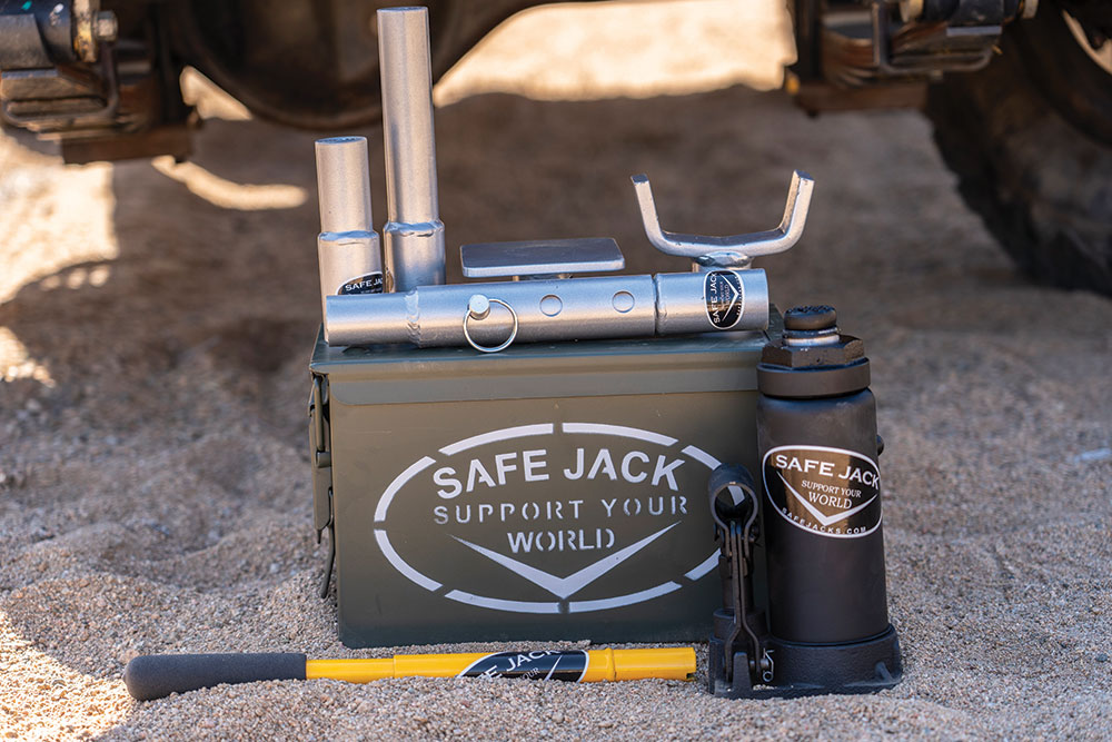 Safe JAck "Sergeant" kit- tire jack