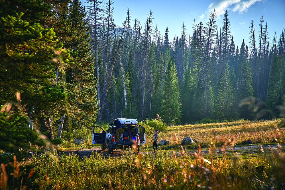 Yeti Norvell and Yeti pack up their DeeZee Silverado 