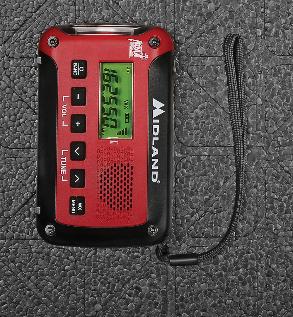 Midland/ER10VP Emergency Alert Radio- compact tools 