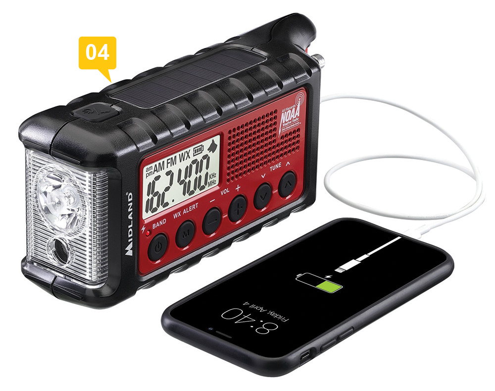 Midland / Er310 E+Ready Emergency Crank Weather Radio