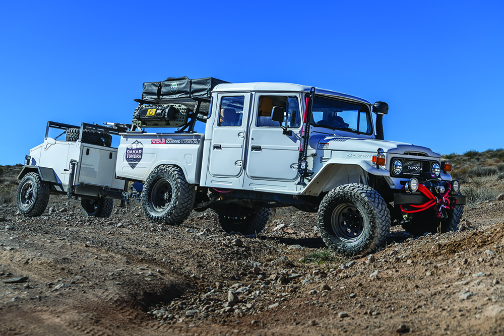 The extended cab of the Bandeirante doesn't limit the truck's capability.