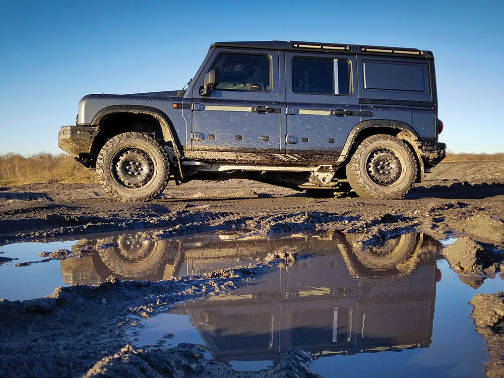 Off-Roading the INEOS Grenadier in France