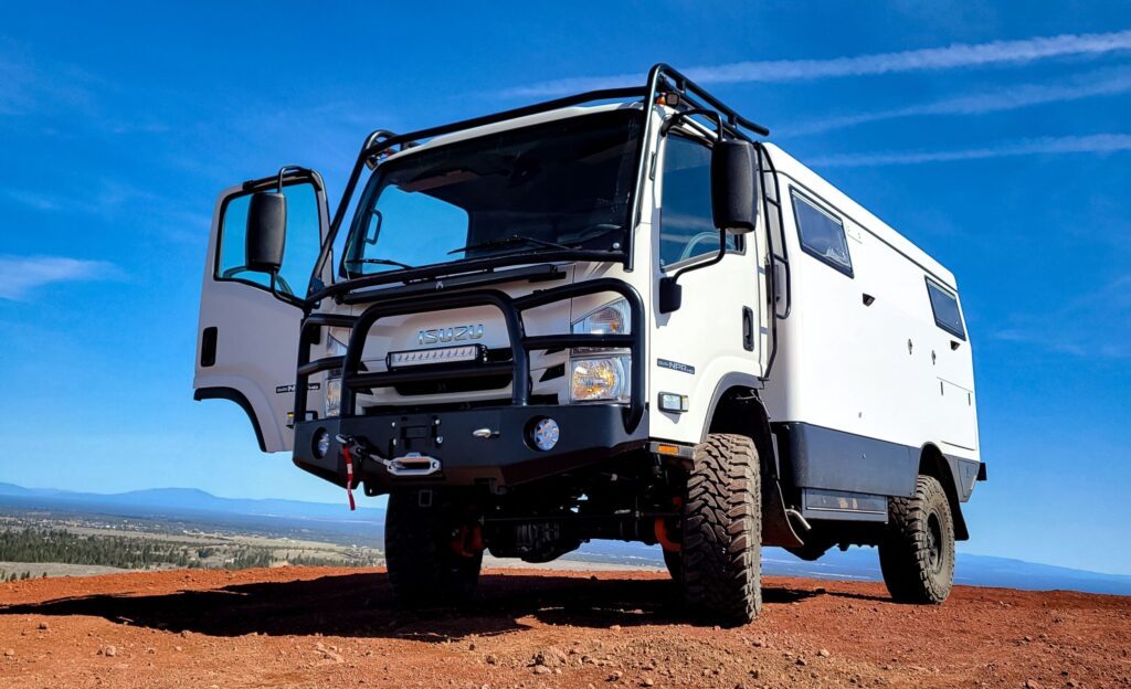 EXP and FX EarthCruiser models and CORE brand vehicles, will transition to the Isuzu NPR Series Class 4 platform.