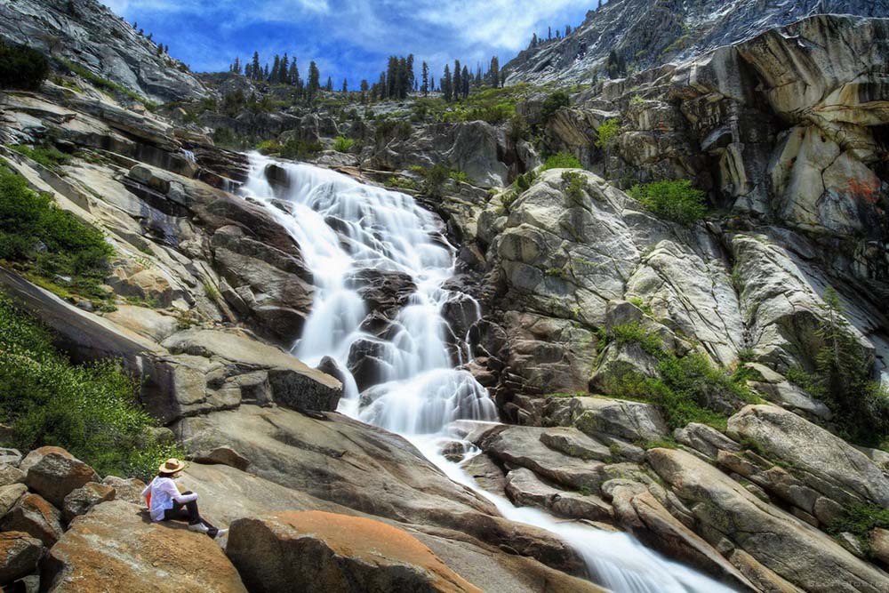 Tokopah Falls Trail at Sequoia National Park