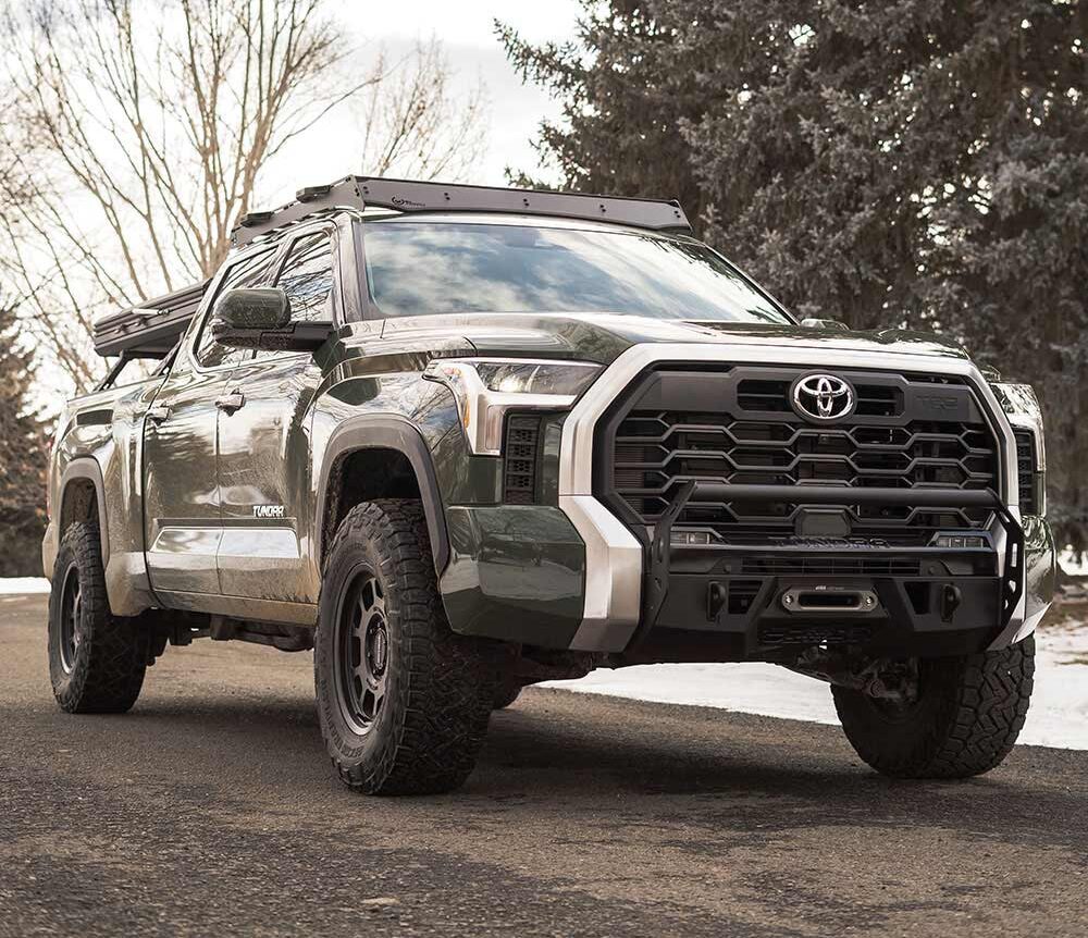 Offroad bumper for Toyota Tundra.